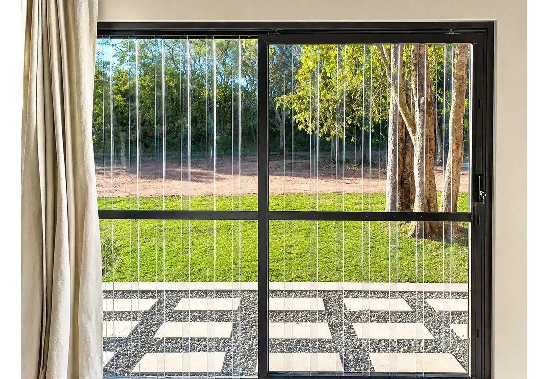 Clear Security Gates installed by Vision Bars